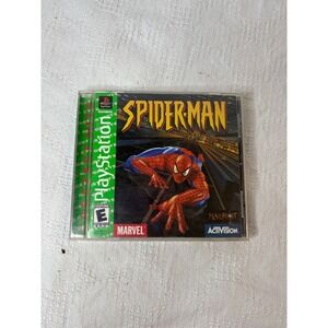 Spider-Man PS1 Game Playstation‎ 1999 Action Adventure Marvel Activision